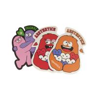 Company Carroot Die Cut Sticker Vinilo personalizado impermeable