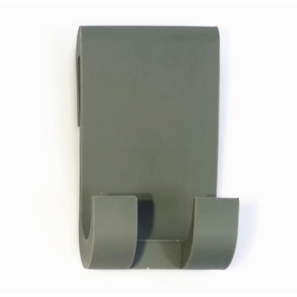 Silicon Rubber  No Drilling Required Towel Hook Glass Window Squeegee Hanging Hook