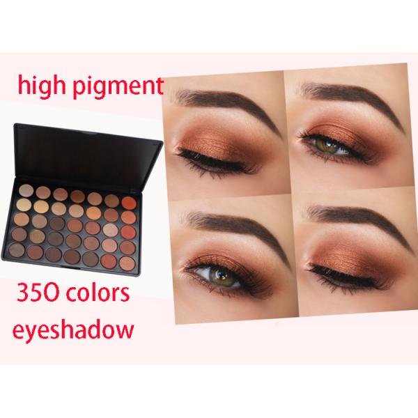 Private Labelling Makeup 35 Colors Eyeshadow Palette , Same Quality As Morphe Eyeshadow