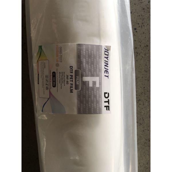 30cm 40cm 60cm 120cm DTF Pet Film Roll Hot Peel 75um DTF Pet Transfer Film