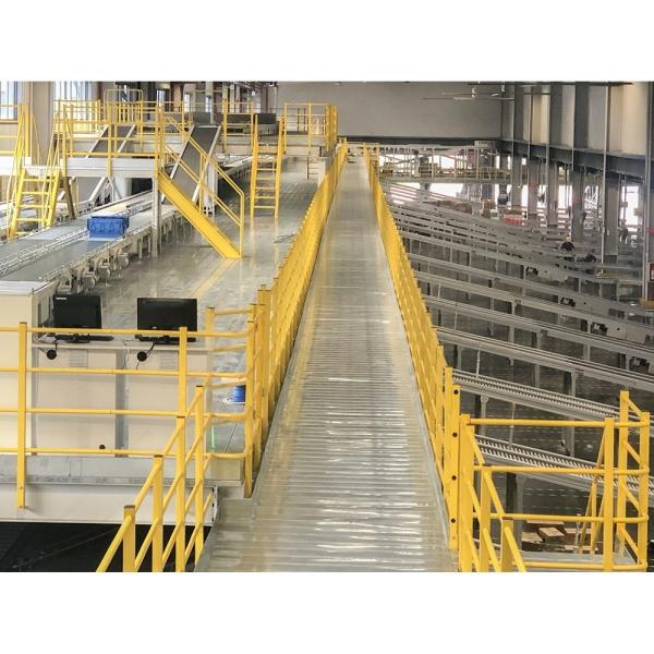 Corrosion Protection Warehouse Storage Equipment Mezzanine Floor for Logistic Center