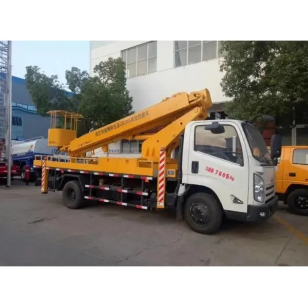 China Jmc 19 21 22 Meters Telescopic Boom Working Truck, Man Lifting Truck