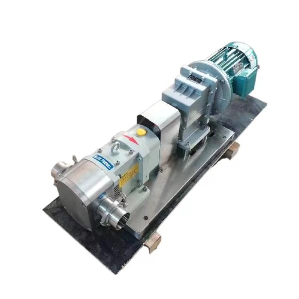 Food Industry Stainless Steel Conveying High Viscosity Fluid Honey Vane Rotor Pump