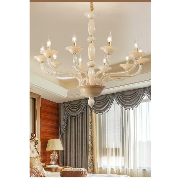 JYLIGHTING Modern Pendant Light Creative Living Dining Room Glass Chandelier Bedroom Cafe Decor Lamp Colorful Lighting Fixture