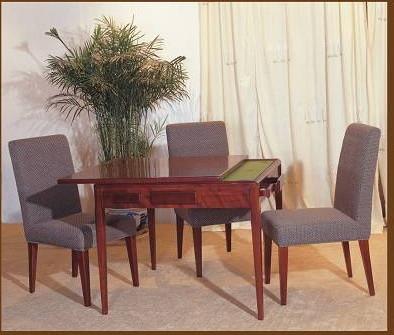 Hotel Standard room Furniture by Bedroom Sets wiht Cherry wood and Upholstered Headboard