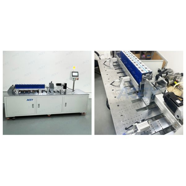 1500mm 500KG Prismatic Battery Stacking Extruder With PLC Touch Control
