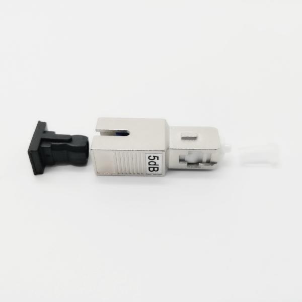 Male To Female Fixed 9/125um Fiber Optic Attenuator