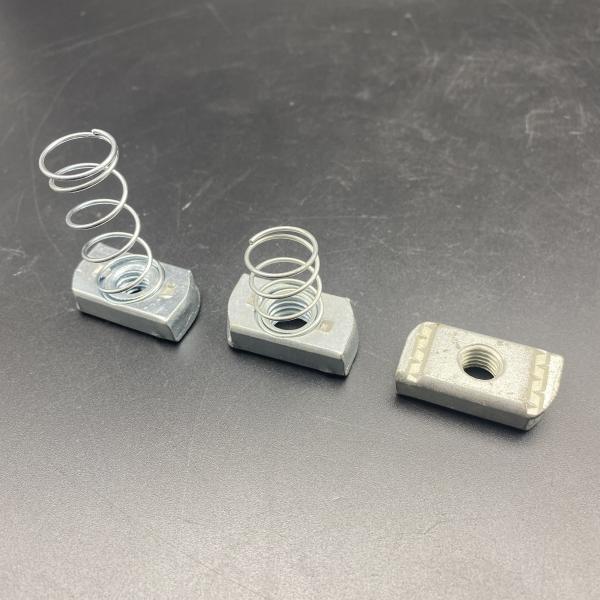 Factory Galvanized Metal Channel Strut Nut without Spring