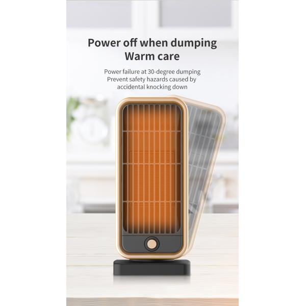 220V-240V/110V-120V PTC Ceramic Heating Fan Remote Control Touch Screen Electric Heating