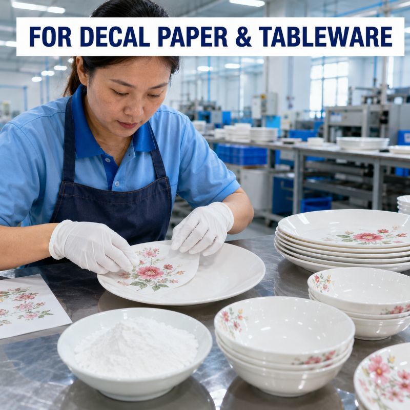 Nontoxic Melamine Glazing Powder Eco Friendly Amino Molding Plastic Material