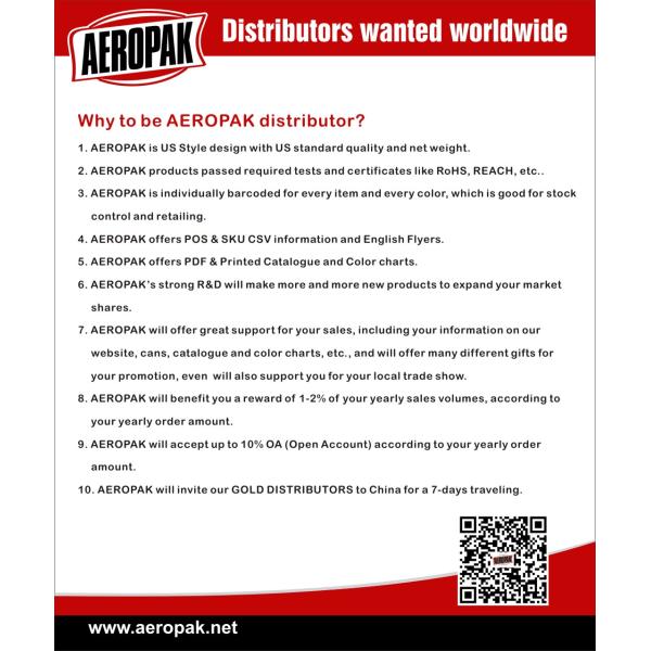 Краска для пульверизатора граффити художника Aeropak не токсическая с ручной надутой консервной банкой