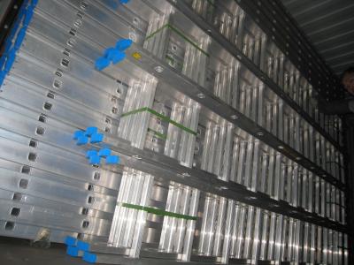 Single Section Aluminium Ladders / Commercial Step Ladders With 10 Steps