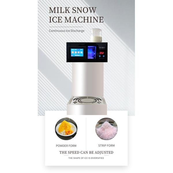High Quality High Speed Stainless Steel Bingsu Machine Ice Snow Machine Milk Snow Ice Machine