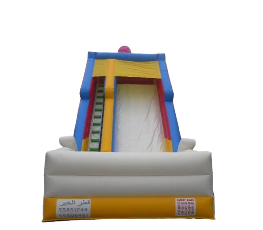 Wholesale Price Custom Durable  PVC 0.55mm Inflatable Bounce House with Water Slide/Inflatable Pool Slide for Party Rental Using