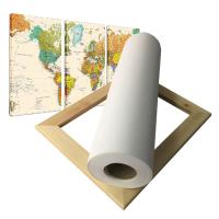 Matte Inkjet Polycotton Canvas Large Format Printing Impermeável