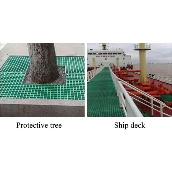 Fiberglass Mesh Walkway Floor Composite GRP FRP Gratings Fiberglass Reinforced Plastic FRP Grating Walkway
