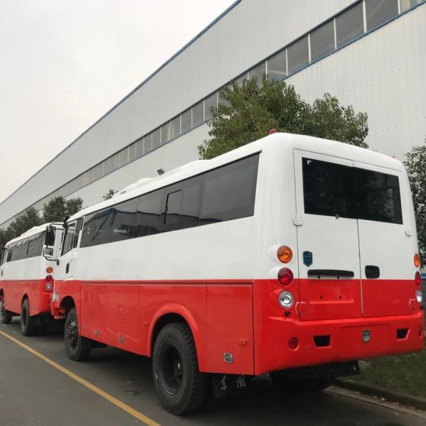 Dongfeng'S 19-30 Seats 4x4 Off Road Coach Bus Euro 5 Emission Standard