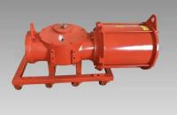 Actuateur pneumatique de type scotch yoke lourdement modulable