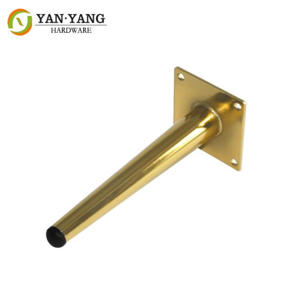 Size Accept Customized Easy To Install Gold Color Metal Legs For Furniture