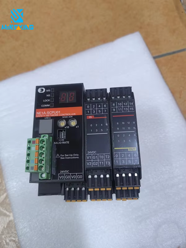 PLC Controller Omron NE1A-SCPU01 Series Safety Multiple Models Programmable Safety Control
