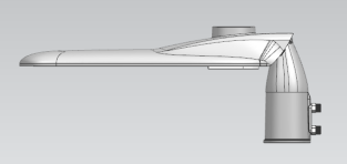 Простая структура светодиодные уличные светильники для легкой установки IP66 водонепроницаемая IK08 3030 SMD LED