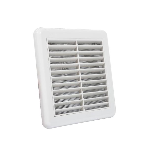 Grelha de ventilação de porta de banheiro personalizada com ventilador de fluxo axial e ventilador de fluxo axial