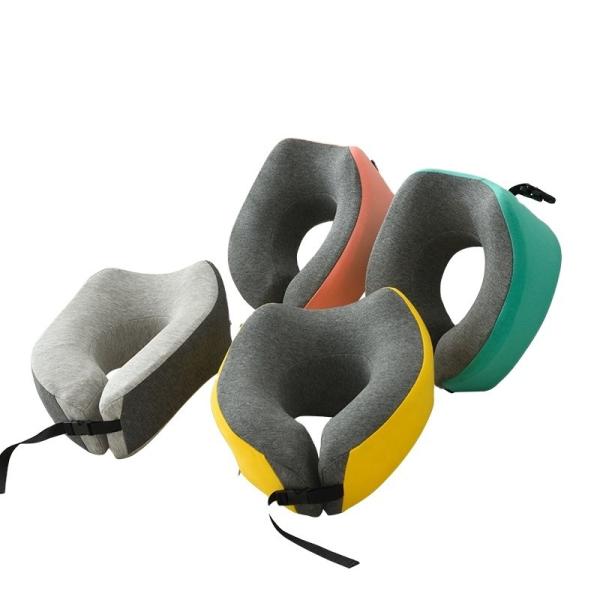 Advanced Memory Foam Travel Airplane Rest Pillow Neck Support Pillow for Long