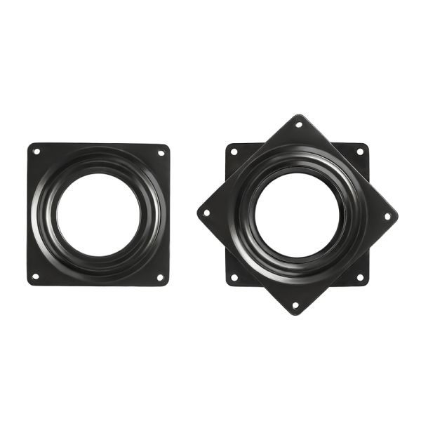 3 - Inch Metal Turntable with Steel Balls 360 - Degree Rotating Hollow Small Turntable Hardware Bearing