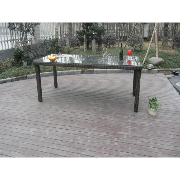  9pcs outdoor rattan dining set   