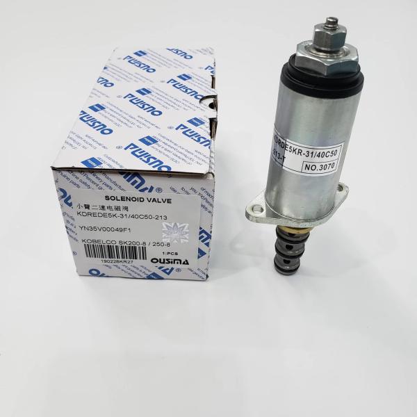 OUSIMA KDREDE5K-31 40C50-213 YN35V00049F1 Hydraulic Excavator Electric Parts Solenoid Valve Kobelco SK200-8 SK250-8