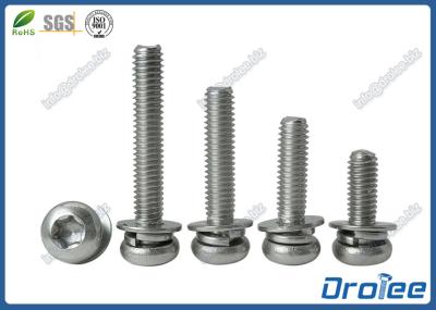 304/18-8/A2 Stainnless Steel Torx Pan Head Metric SEMS Screws