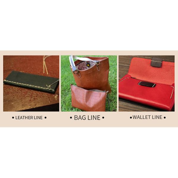 0.8mm hilo de costura de poliéster con cera plana para coser productos de cuero y duradero