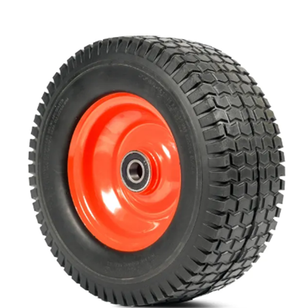 5.00-6 Lawn Mower PU Foam Wheel 13 Inch Wheelbarrow Wheel Heavy Duty