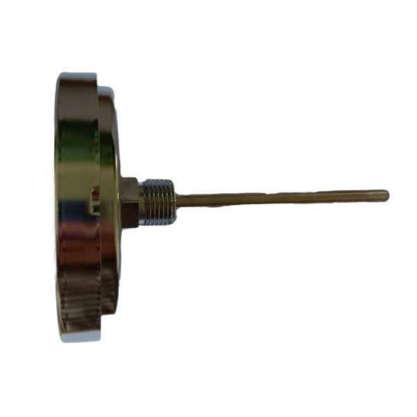 Termômetro bimetálico 60mm industrial bimetálico 1/2 NPT de tira 350C 2.5in