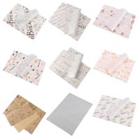 Emballage fait sur commande de pain de pulpe de Logo Printed Greaseproof Paper Wood