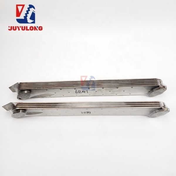 JUYULONG High Quality Excavator Accessories 6BD1 Oil Cooler Core for Isuzu diesel Excavator Tractor Truck Engine Parts