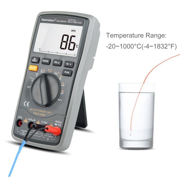 ABS Electric Parts 04A OEM ODM Auto range Smart Multitester laboratory equipment DC/AC 20000 Counts Digital Multimeters