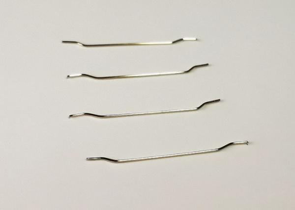 Endhooked Micro Copper Coated Steel Fiber For Reinforced Concrete Tensile Strength 2900Mpa