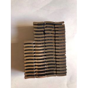 Магниты бора утюга неодимия дуги форменные для мотора/ветрогенератора N45 R53*r49*20°*25