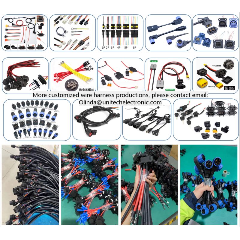 Drone & UAV Wire Harnesses Drone VCU Control Bus PWM Harness — Pulse Width Modulation Signal Transmission Line / Aircraft Motor Cable by Professional Manufacturer