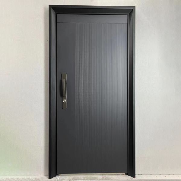 Anti Theft Exterior Home Security Door Polymer Steel Residential Security Doors