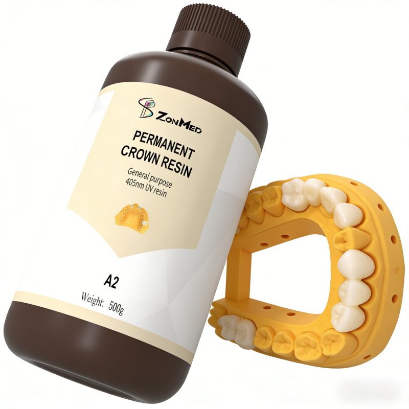 Permanent Crown Bridge Resin Featuring BL A2 A3 5 A1 A3 Shades Shelf Life 3 Years Durable Permanent Crown Resin Material