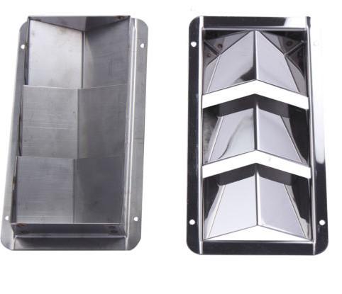 BOAT LOUVER VENT STAINLESS STEEL BOAT MARINE VENT