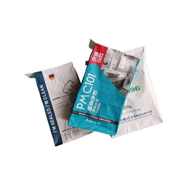 Подгонянный дизайн наклеил порошок 60г-120г/М2 замазки стены бумажных мешков Мултивалл клапана