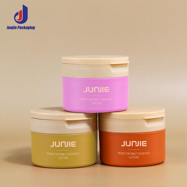 100G Bouteille en plastique à bouchon en plastique à bouchon en plastique Bouteille de crème Bouteille cosmétique