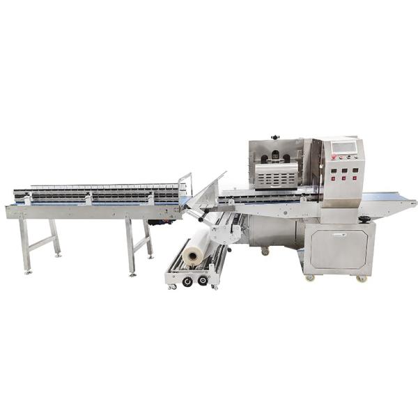 Automatic Flow Wrapping Machine Filling And Sealing Efficiently Pack 30-150 Bags/min