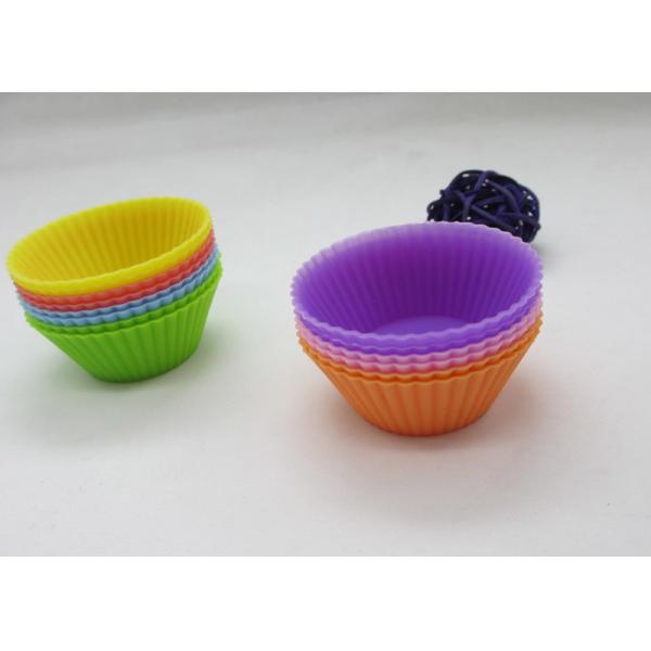 Cute Kitchen Household Items 5cm Round Silicone Cake Moulds Baking Tool
