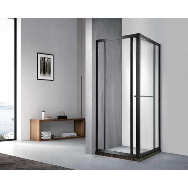 Кабина ливня квадрата OEM Безрамный закалила стеклянную дверь шарнира