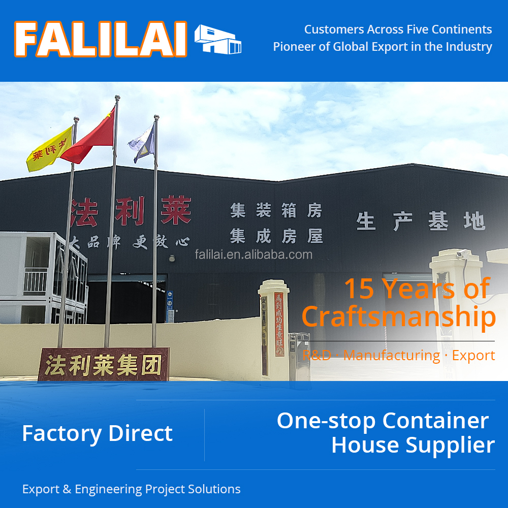 Mobile Container Room Portable Office Turnkey Project Prefabricated Container Home Modular Steel Frame with Glasses Houses