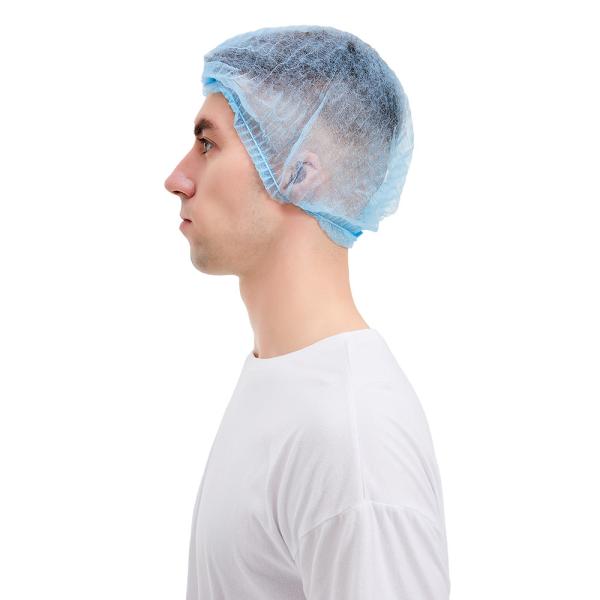 14gsm 16gsm Disposable Non Woven Cap 10gsm 12gsm 18 19 20'' 21'' 24''